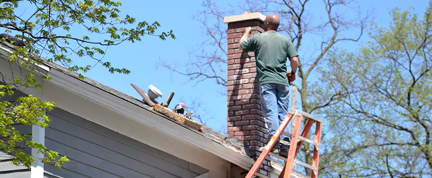 Vinyl and PVC Chimney Flashing Installation in Lansdale, PA